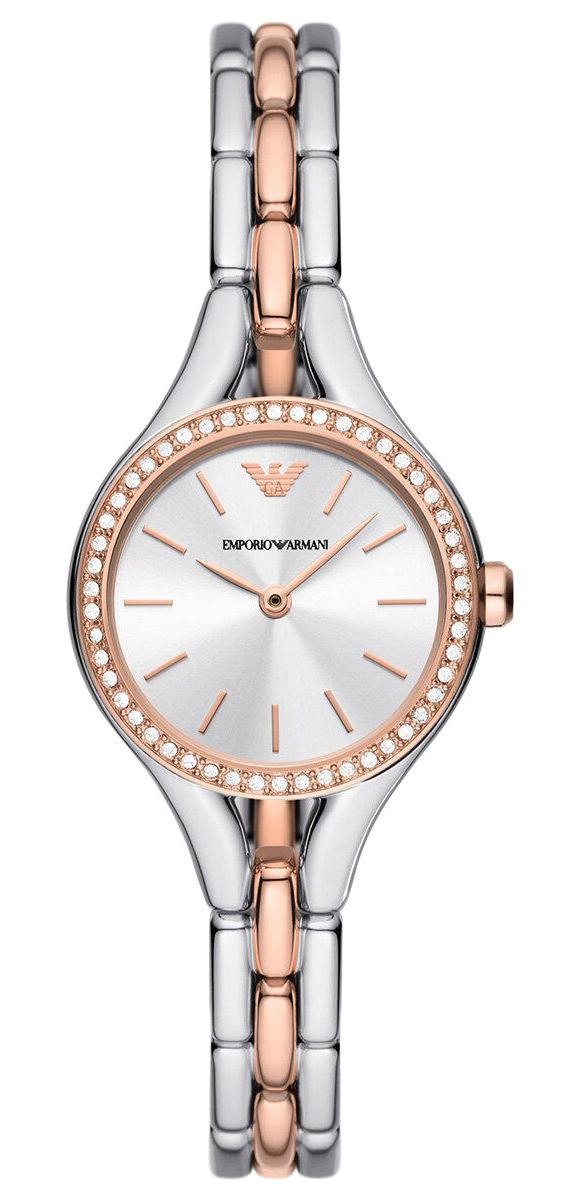 Emporio Armani AR11551 28 mm Gri-Rose Gold Çelik Kordon Analog Kadın Kol Saati