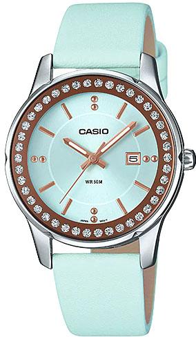 Casio LTP-1358L-2AVDF 31 mm Mavi Deri Kordon Analog Kadın Kol Saati