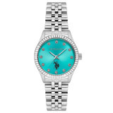 U.S. Polo Assn USPA2086-02 37 mm Gri Metal Kordon Analog Kadın Kol Saati