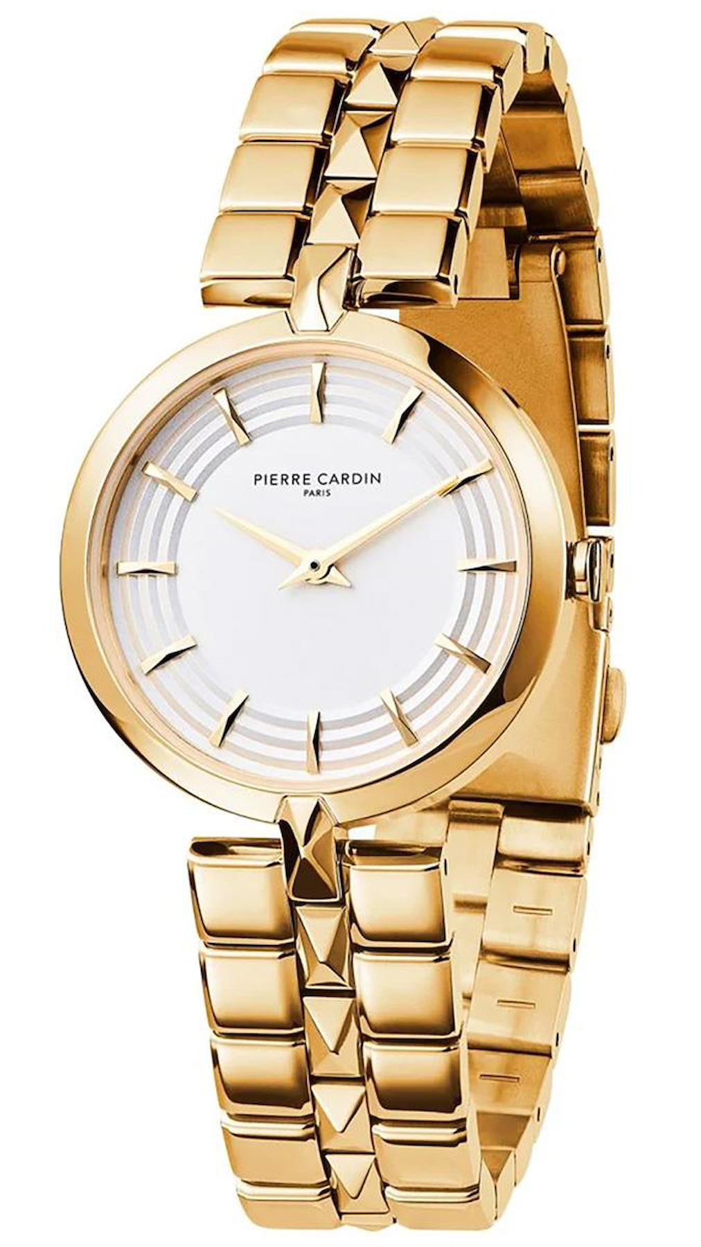 Pierre Cardin CF.0701.SE.G 32 mm Altın Çelik Kordon Analog Kadın Kol Saati