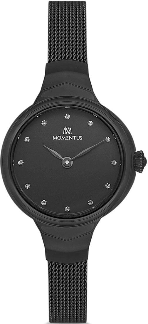 Momentus SW281B-04SN 26 mm Siyah Hasır Kordon Analog Kadın Kol Saati