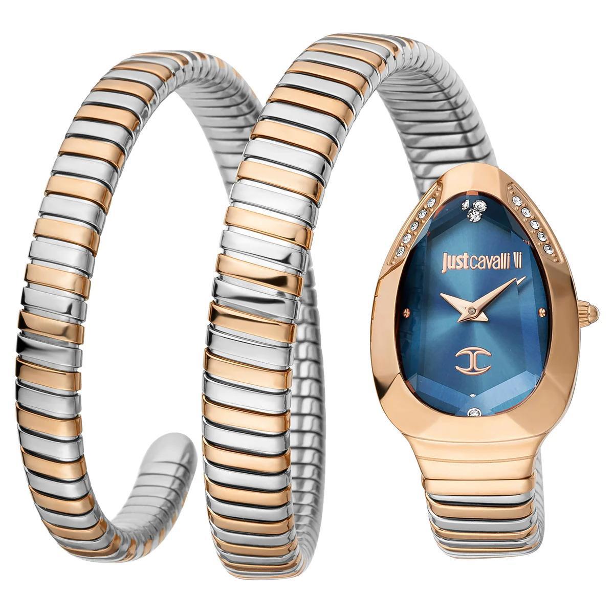 Just Cavalli JC1L209M0085 22 mm Gri-Rose Gold Çelik Kordon Analog Kadın Kol Saati