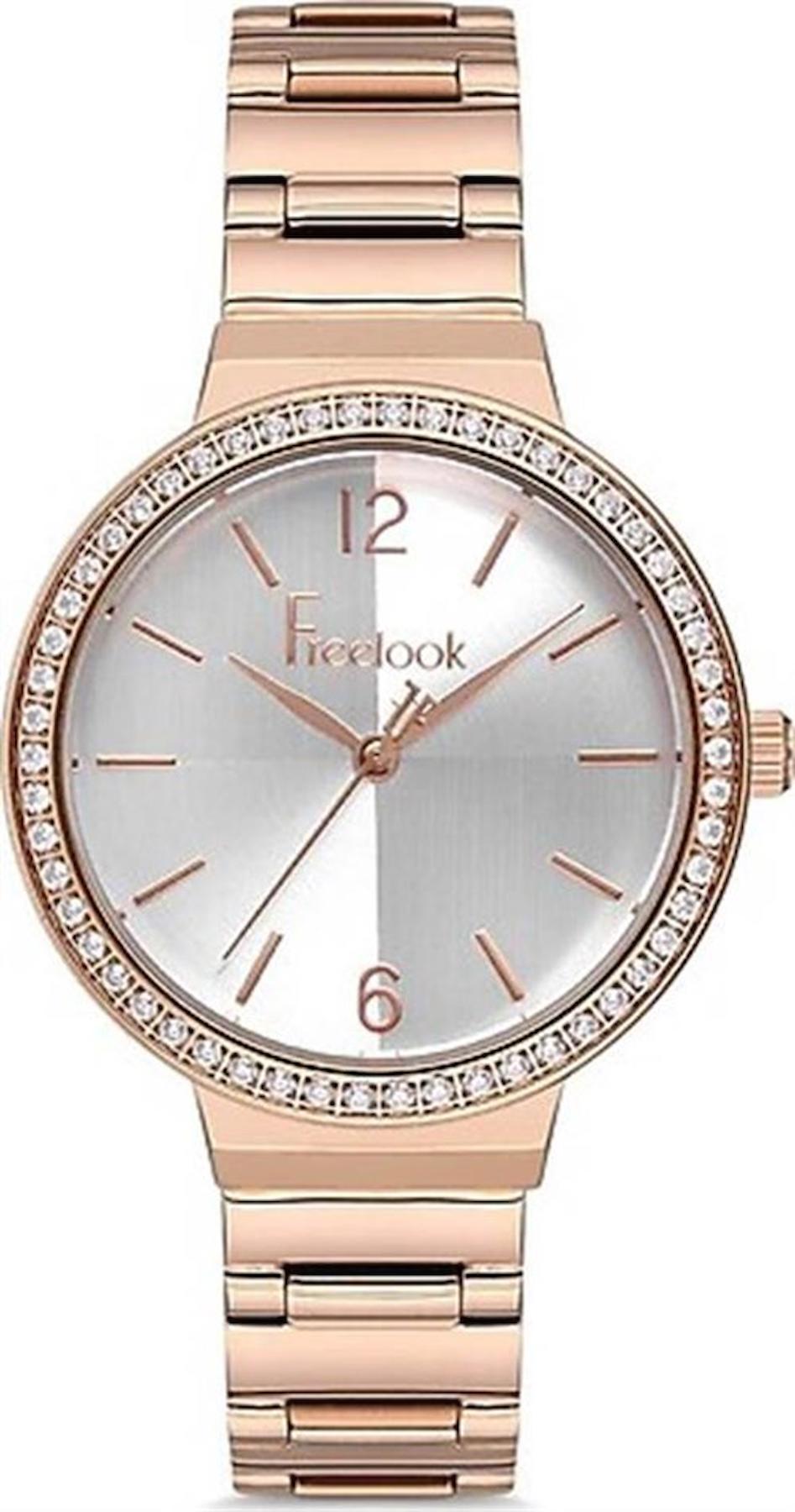 Freelook FL.1.10135.2 36 mm Rose Gold Çelik Kordon Analog Kadın Kol Saati