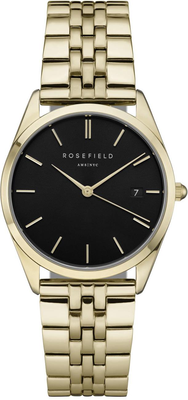 Rosefield ACBKG.A13 Takvimli 33 mm Altın Çelik Kordon Analog Kadın Kol Saati