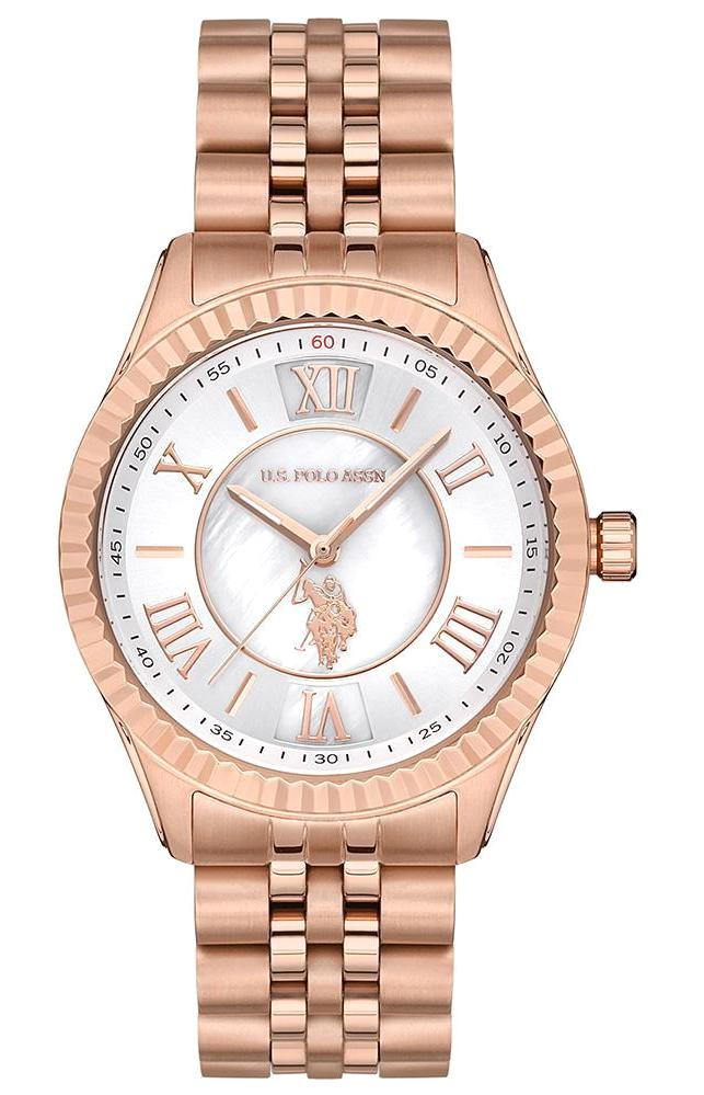 U.S. Polo Assn USPA2028-04 36 mm Rose Gold Çelik Kordon Analog Kadın Kol Saati