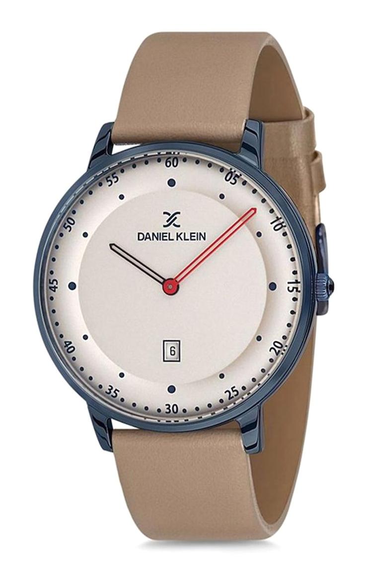 Daniel Klein DK011504AB-06 Takvimli 33 mm Kahverengi Çelik Kordon Analog Kadın Kol Saati