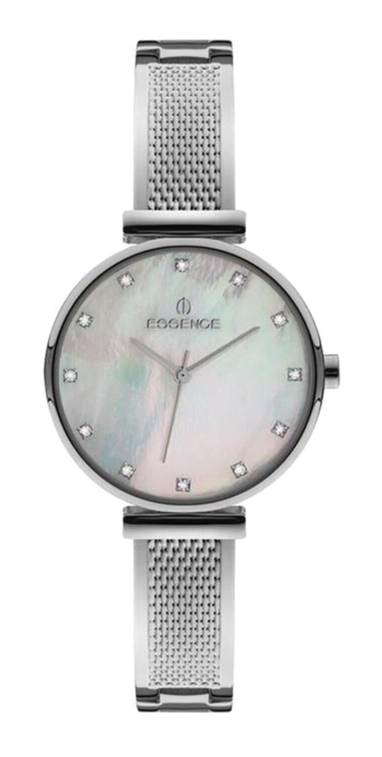 Essence ES6681FE.320 34 mm Gri Çelik Kordon Analog Kadın Kol Saati