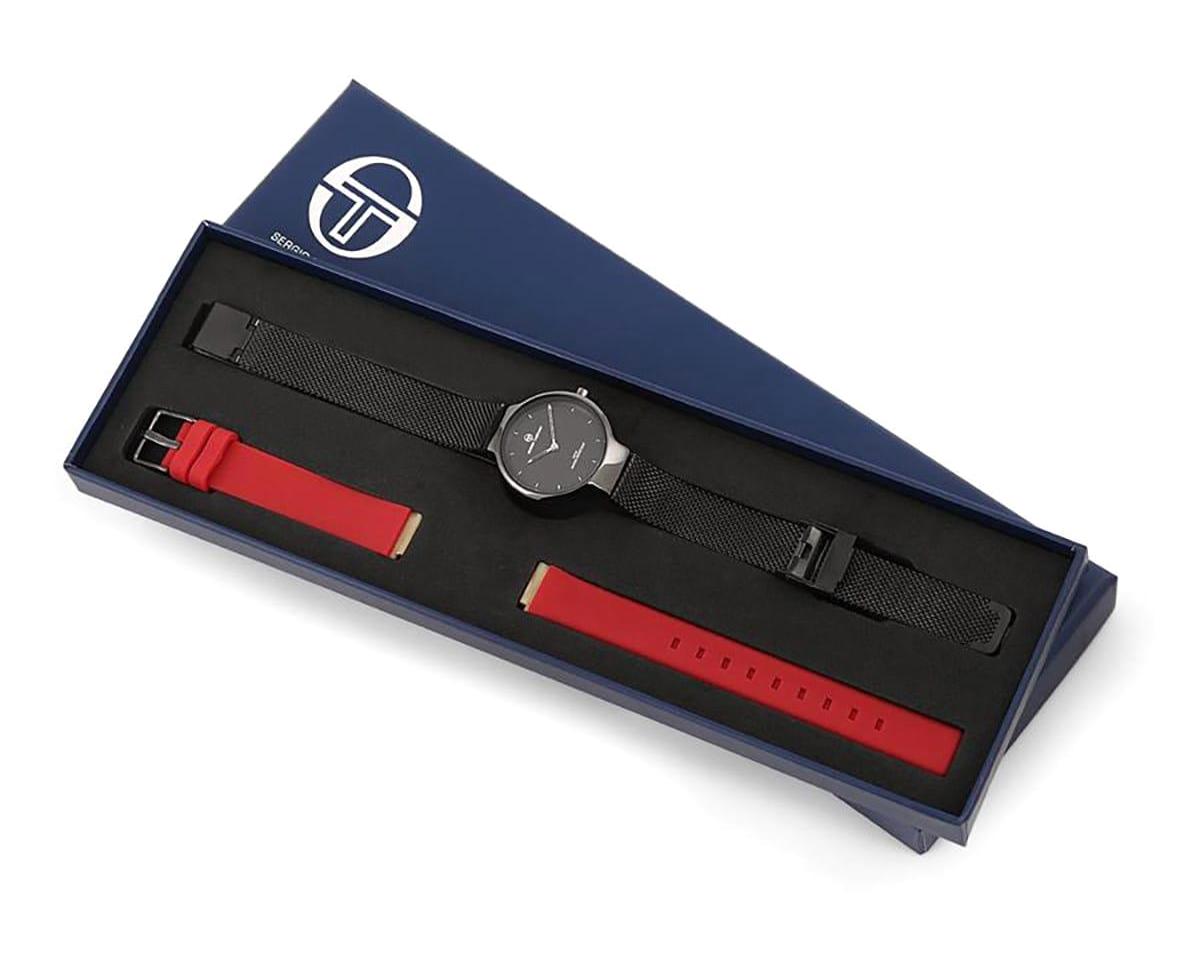 Sergio Tacchini ST.16.102.07 31 mm Siyah Çelik Kordon Analog Kadın Kol Saati