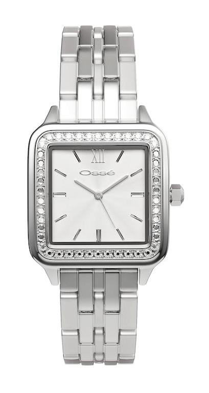 Osse OSW10140 27 mm Gri Çelik Kordon Analog Kadın Kol Saati