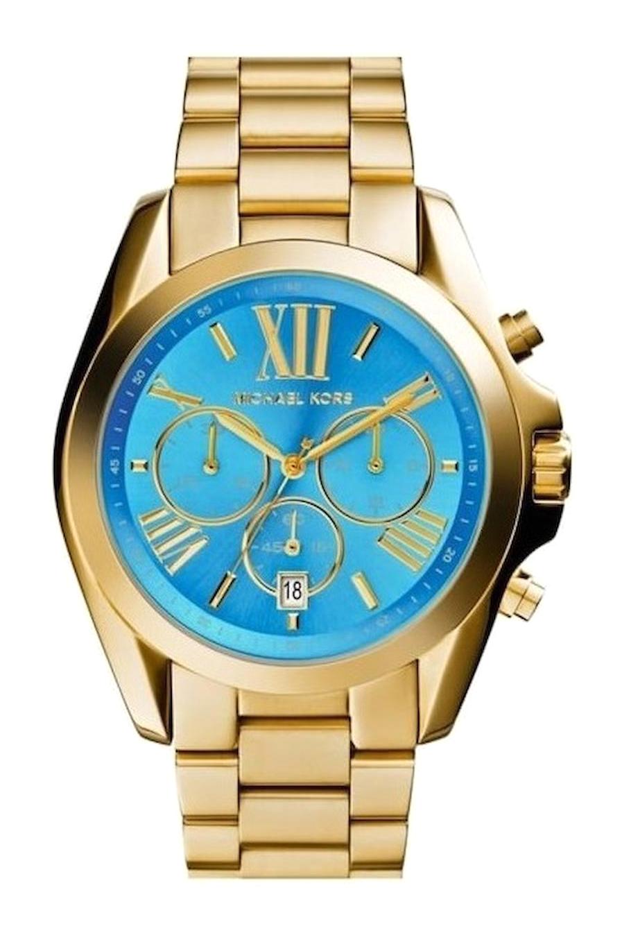 Michael Kors MK5975 42 mm Altın Çelik Kordon Analog Kadın Kol Saati