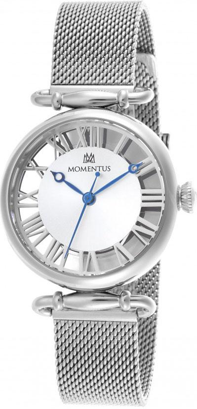 Momentus CW280S-02SS 34 mm Gri Hasır Kordon Analog Kadın Kol Saati