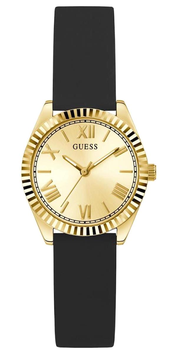 Guess GUGW0724L2 36 mm Siyah Silikon Kordon Analog Kadın Kol Saati