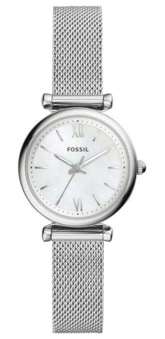 Fossil FES4432 28 mm Gri Çelik Kordon Analog Kadın Kol Saati
