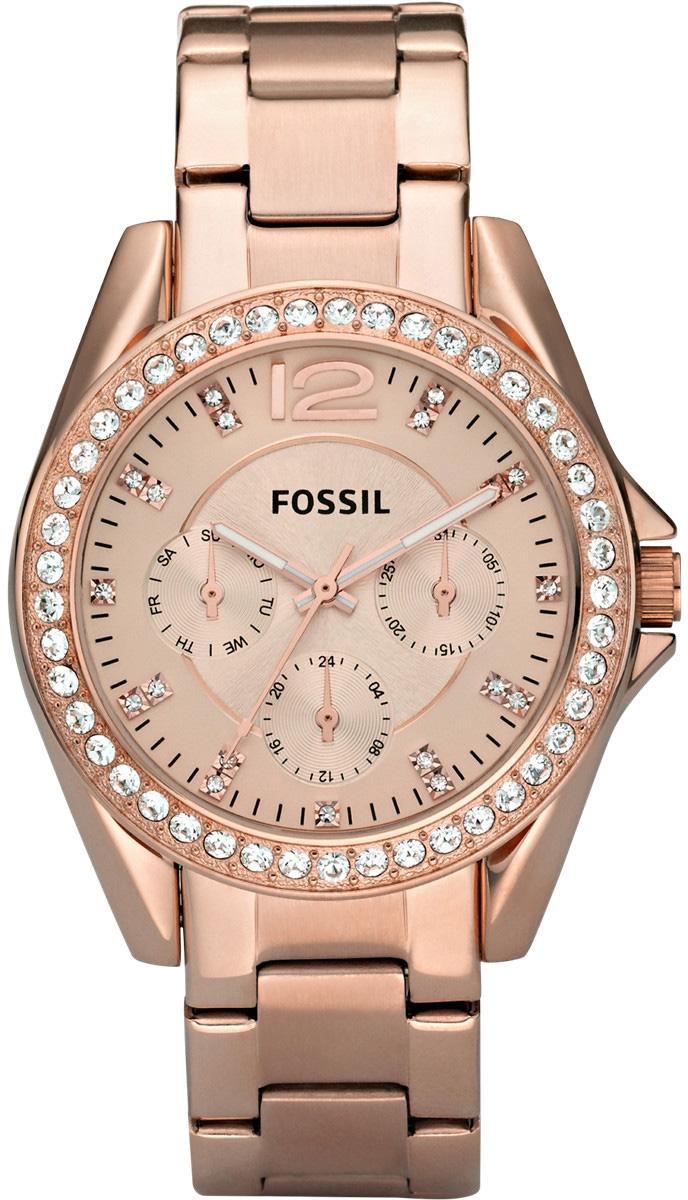 Fossil FES2811 38 mm Rose Gold Çelik Kordon Analog Kadın Kol Saati