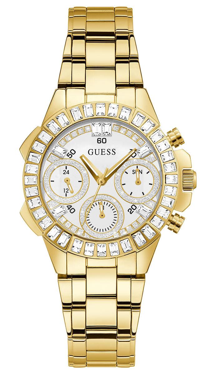 Guess GUGW0366L2 Takvimli 36 mm Altın Çelik Kordon Analog Kadın Kol Saati