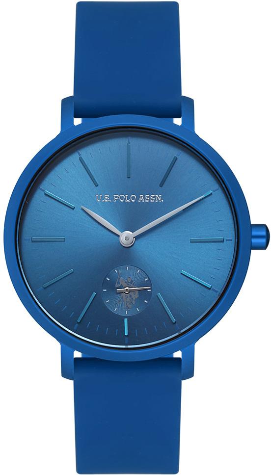 U.S. Polo Assn USPA2006-07 37 mm Lacivert Silikon Kordon Analog Kadın Kol Saati