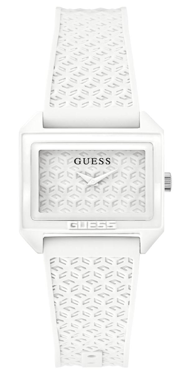 Guess GUGW0677L1 36 mm Beyaz Plastik Kordon Analog Kadın Kol Saati