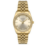 Ferrucci FRC.13024M.05 35 mm Altın Çelik Kordon Analog Kadın Kol Saati
