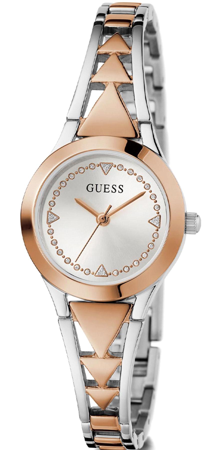Guess GUGW0609L3 36 mm Gri-Rose Gold Çelik Kordon Analog Kadın Kol Saati