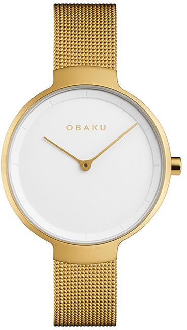 Obaku Denmark V231LXGIMG 32 mm Altın Çelik Kordon Analog Kadın Kol Saati