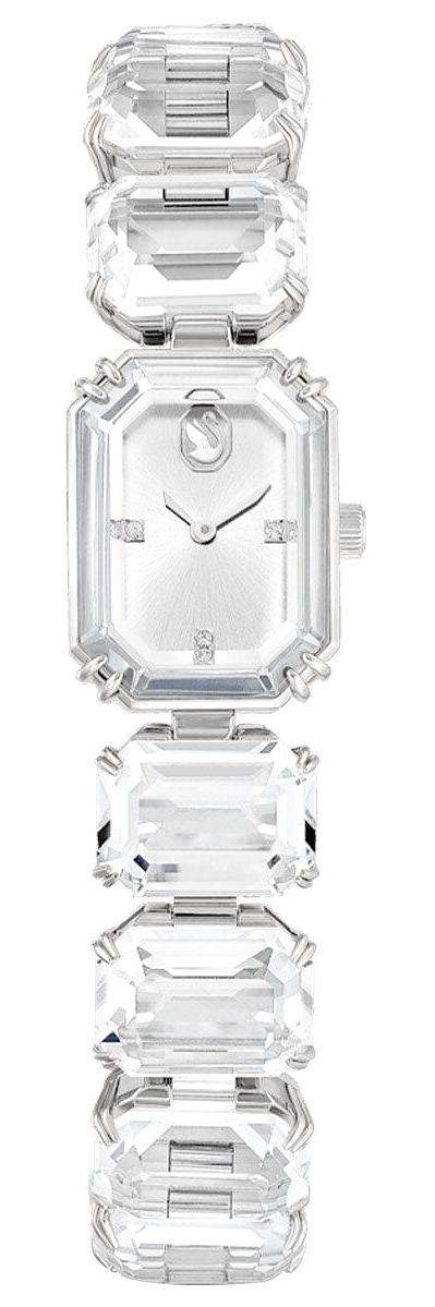 Swarovski SWR5621173 17 mm Beyaz Metal Kordon Analog Kadın Kol Saati
