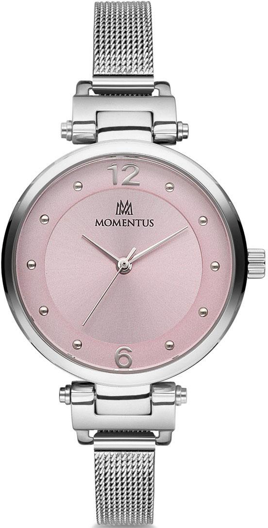 Momentus CW114S-10SS 32 mm Gri Çelik Kordon Analog Kadın Kol Saati