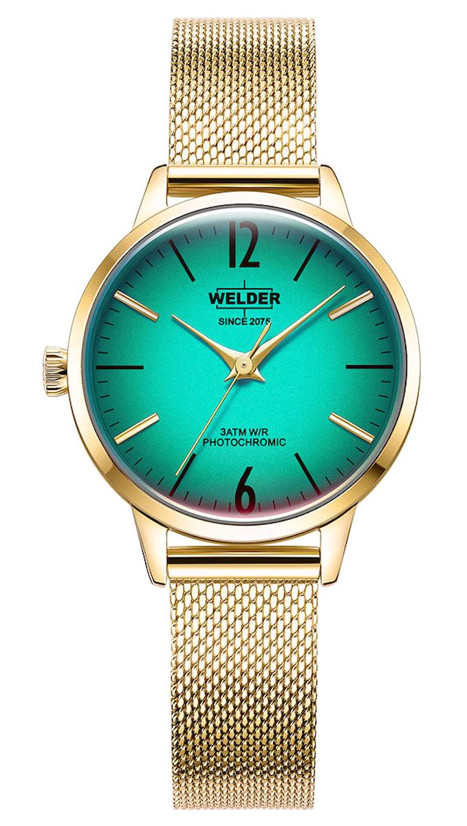 Welder Watch WRS205 28 mm Altın Metal Kordon Analog Kadın Kol Saati