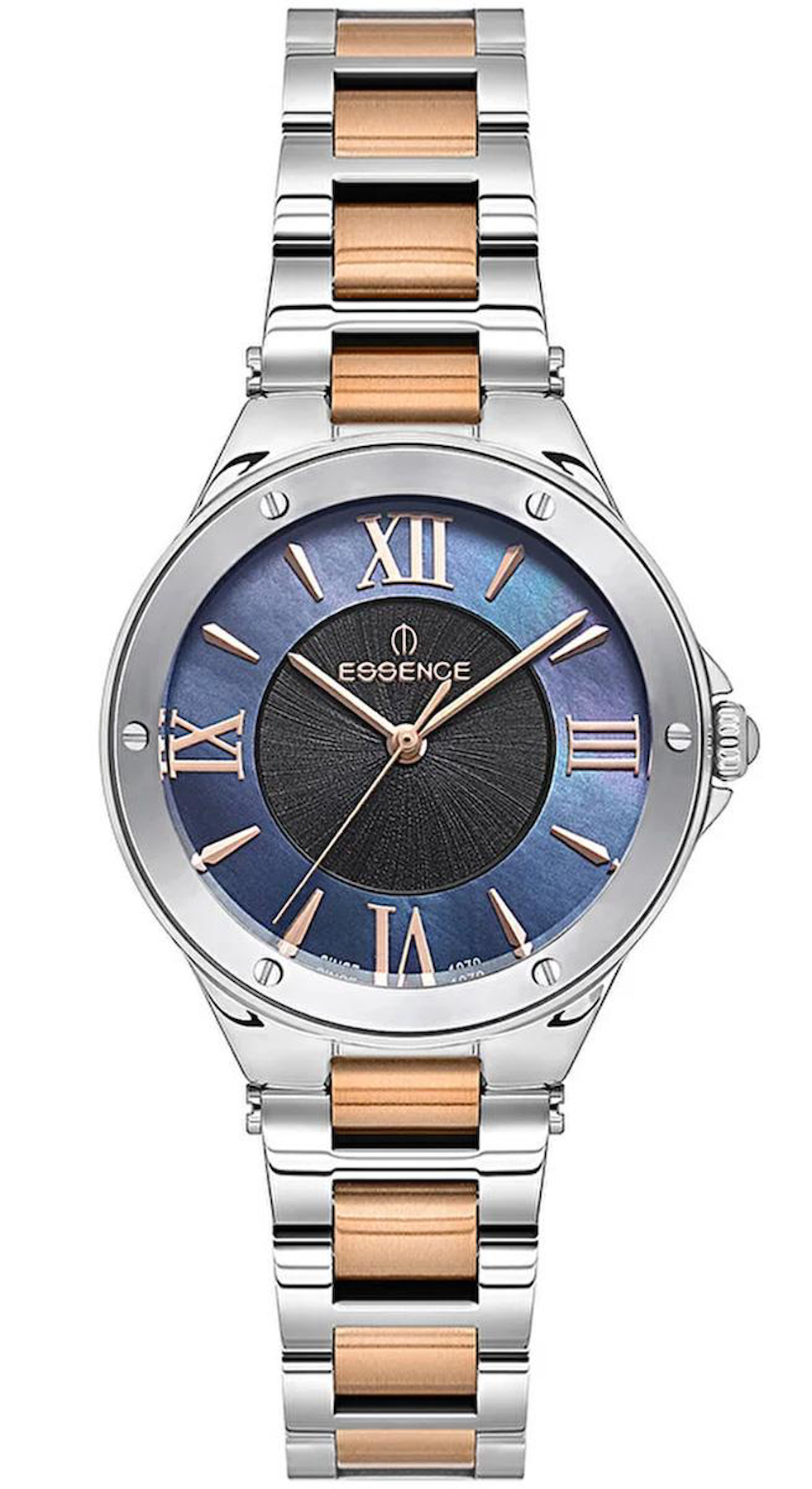 Essence ES6907FE.550 31-35 mm Gri-Rose Gold Çelik Kordon Analog Kadın Kol Saati