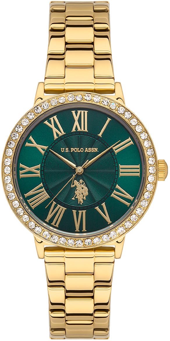 U.S. Polo Assn USPA2047-02 33 mm Altın Çelik Kordon Analog Kadın Kol Saati
