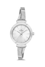 Elegangs EL2444.1 31 mm Gri Çelik Kordon Analog Kadın Kol Saati