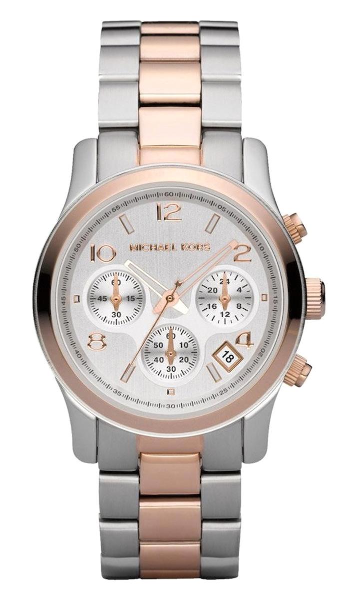 Michael Kors MK5315 Takvimli 38 mm Gri-Rose Gold Çelik Kordon Analog Kadın Kol Saati