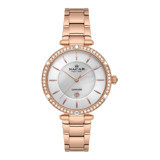 Nacar NC34-39B662-RSMS Takvimli 33 mm Rose Gold Çelik Kordon Analog Kadın Kol Saati