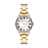 Essence ES6754FE.120 34 mm Altın Çelik Kordon Analog Kadın Kol Saati