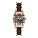 Essence D1130.550 30 mm Rose Gold - Siyah Çelik Kordon Analog Kadın Kol Saati