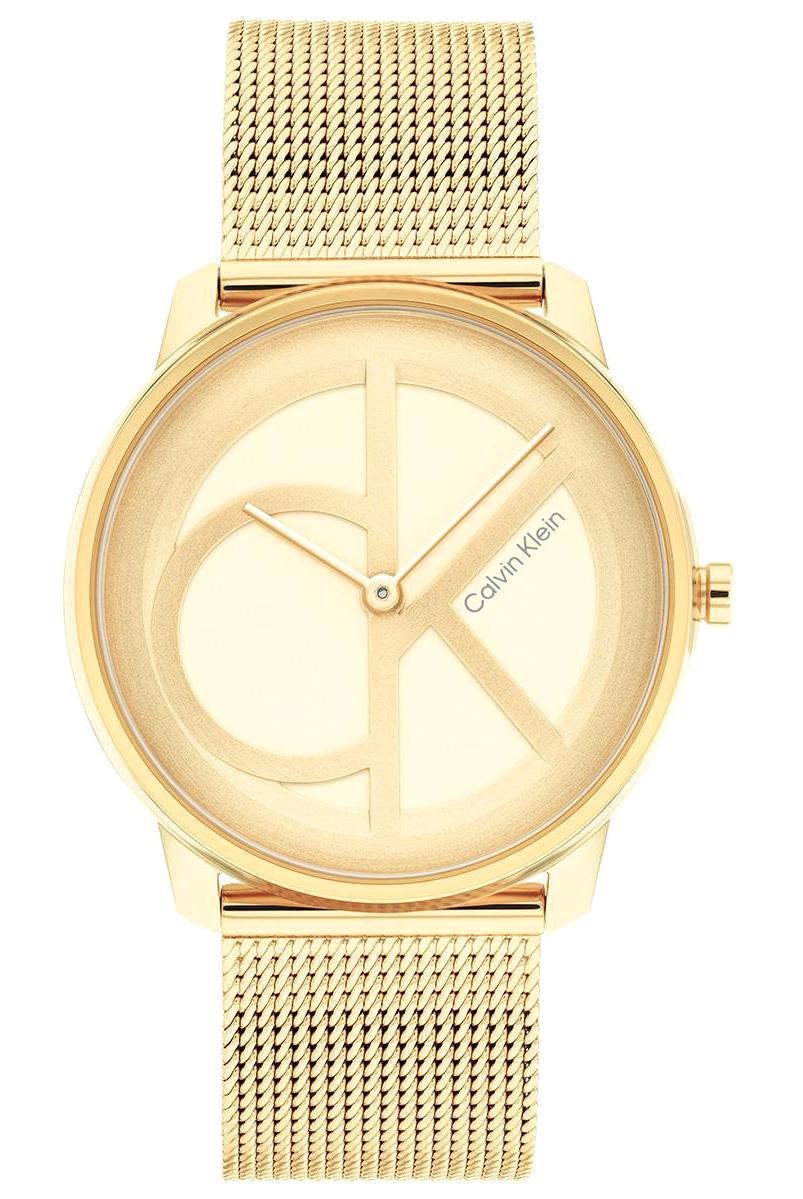 Calvin Klein CK25200034 35 mm Altın Çelik Kordon Analog Unisex Kol Saati