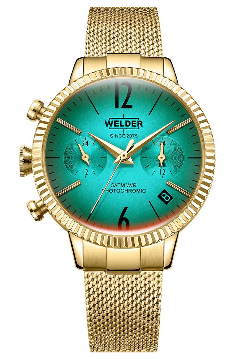 Welder Watch WWRC745 Takvimli 36 mm Altın Metal Kordon Analog Kadın Kol Saati