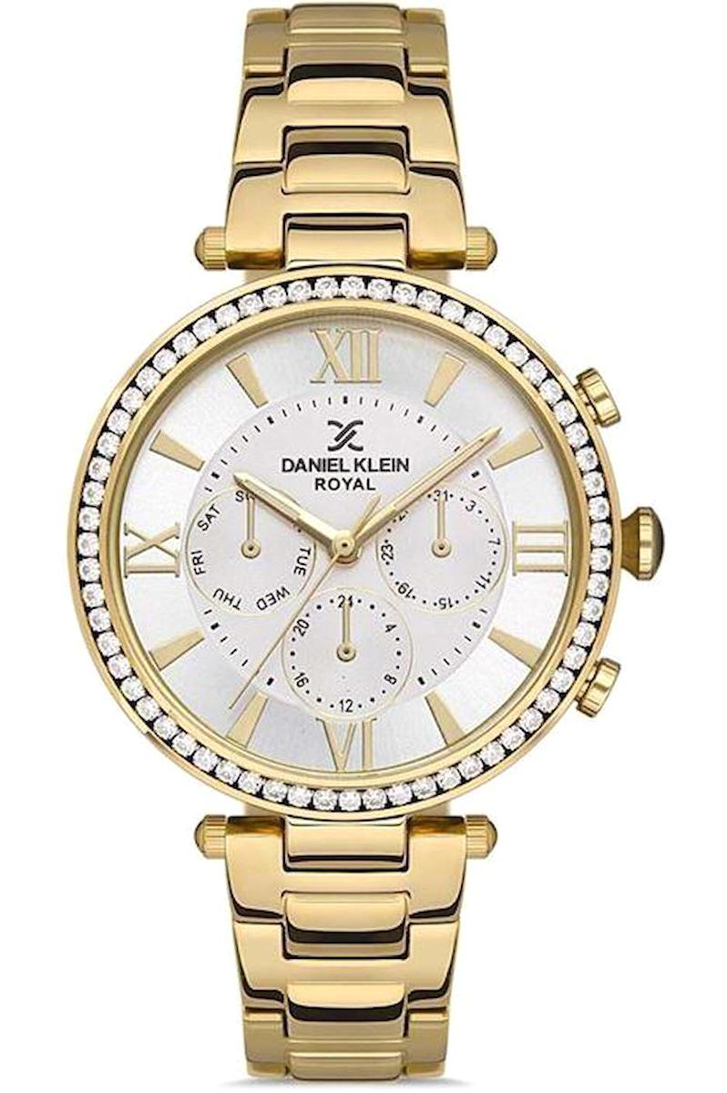 Daniel Klein DKE.1.10230.2 35 mm Altın Çelik Kordon Analog Kadın Kol Saati