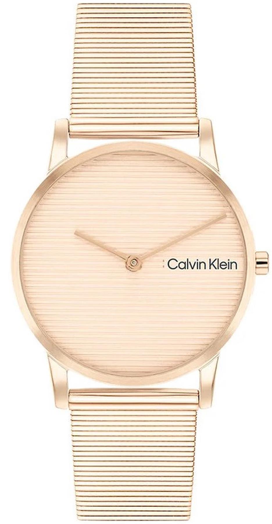 Calvin Klein CK25100036 30 mm Rose Gold Çelik Kordon Analog Kadın Kol Saati