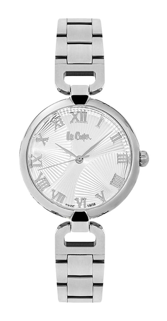 Lee Cooper LC06451.330 40 mm Gri Metal Kordon Analog Kadın Kol Saati