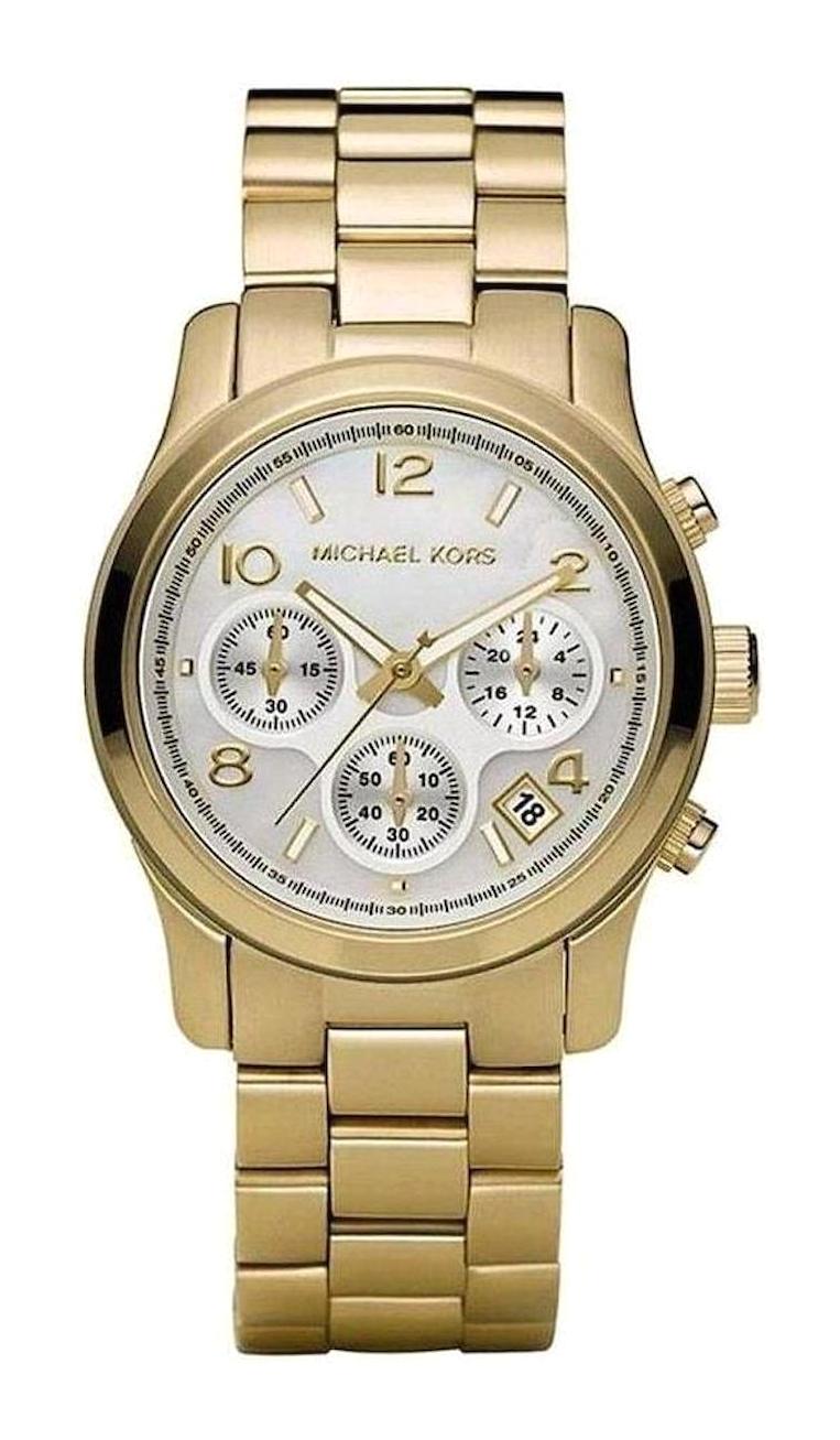 Michael Kors MK5305 Takvimli 38 mm Altın Çelik Kordon Analog Kadın Kol Saati