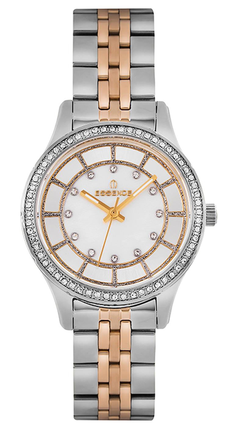Essence ES6542FE.520 36 mm Gri-Rose Gold Çelik Kordon Analog Kadın Kol Saati