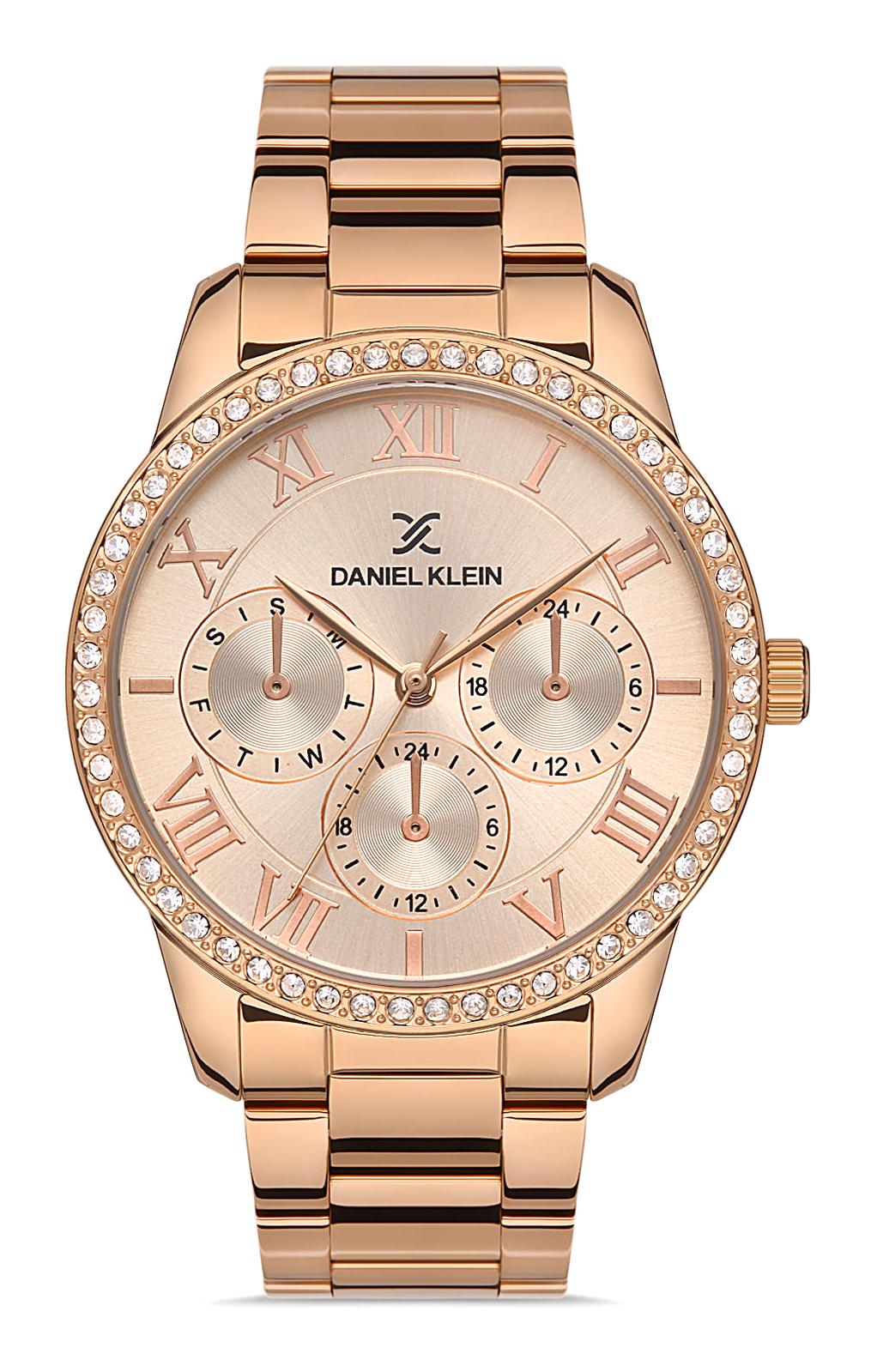 Daniel Klein DKM013484B-05 38 mm Rose Gold Metal Kordon Analog Kadın Kol Saati