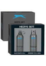 Slazenger Active Sport Mavi İkili Erkek Parfüm Deodorant Seti EDT 125 ml + Deodorant 150 ml