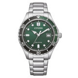 Citizen AW1828-80X Takvimli 36.8 mm Gri Çelik Kordon Analog Kadın Kol Saati