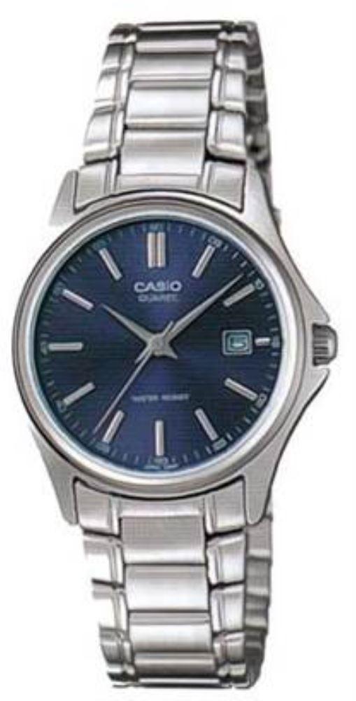 Casio LTP-1183A-2ADF Takvimli 26 mm Gri Çelik Kordon Analog Kadın Kol Saati