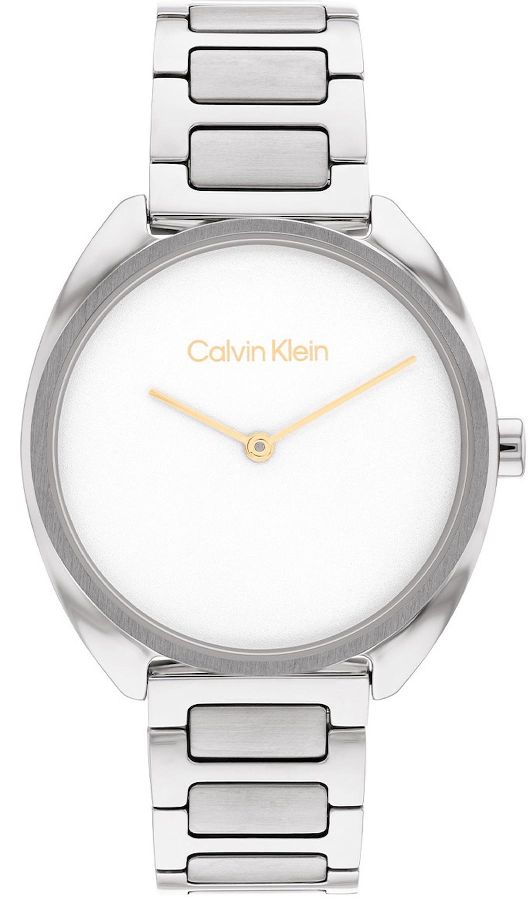 Calvin Klein CK25200275 34 mm Gri Çelik Kordon Analog Kadın Kol Saati