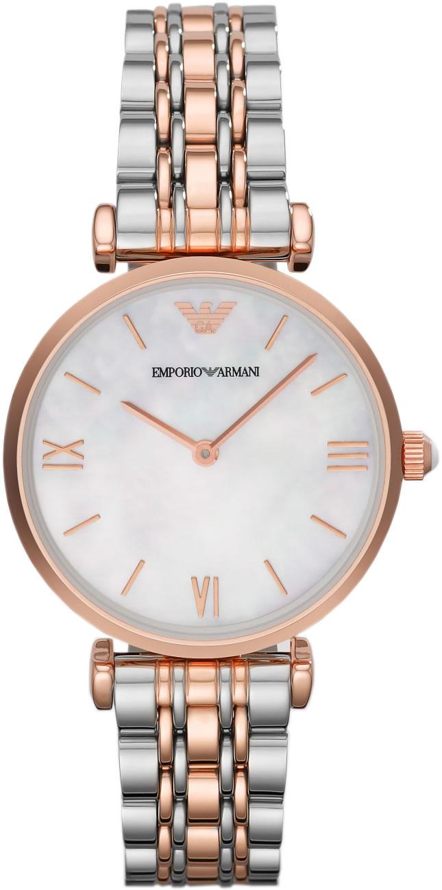 Emporio Armani AR1683 32 mm Gri-Rose Gold Çelik Kordon Analog Kadın Kol Saati