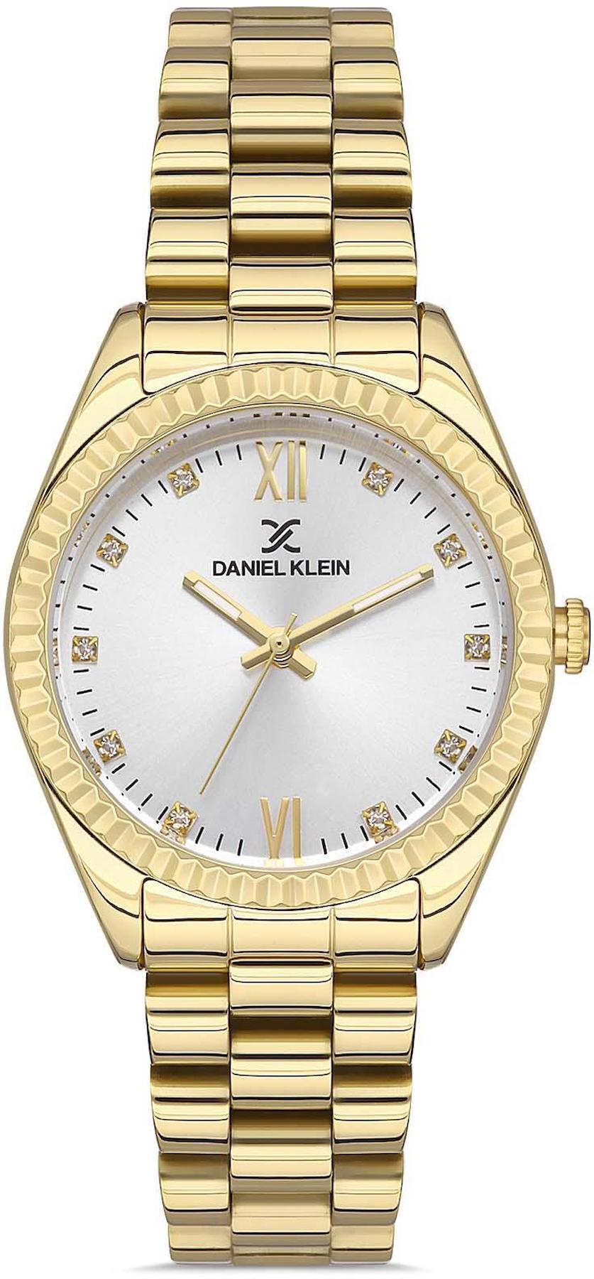 Daniel Klein DKE.1.10011.2 35 mm Altın Çelik Kordon Analog Kadın Kol Saati