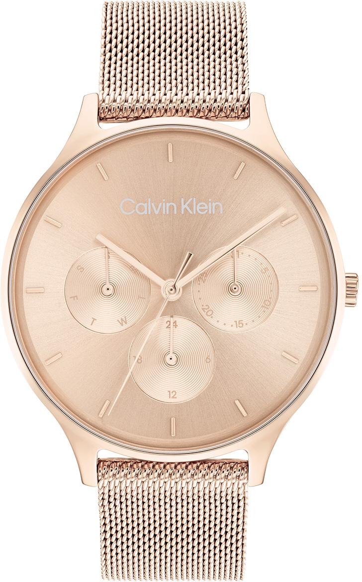 Calvin Klein CK25200102 Takvimli 38 mm Rose Gold Çelik Kordon Analog Kadın Kol Saati