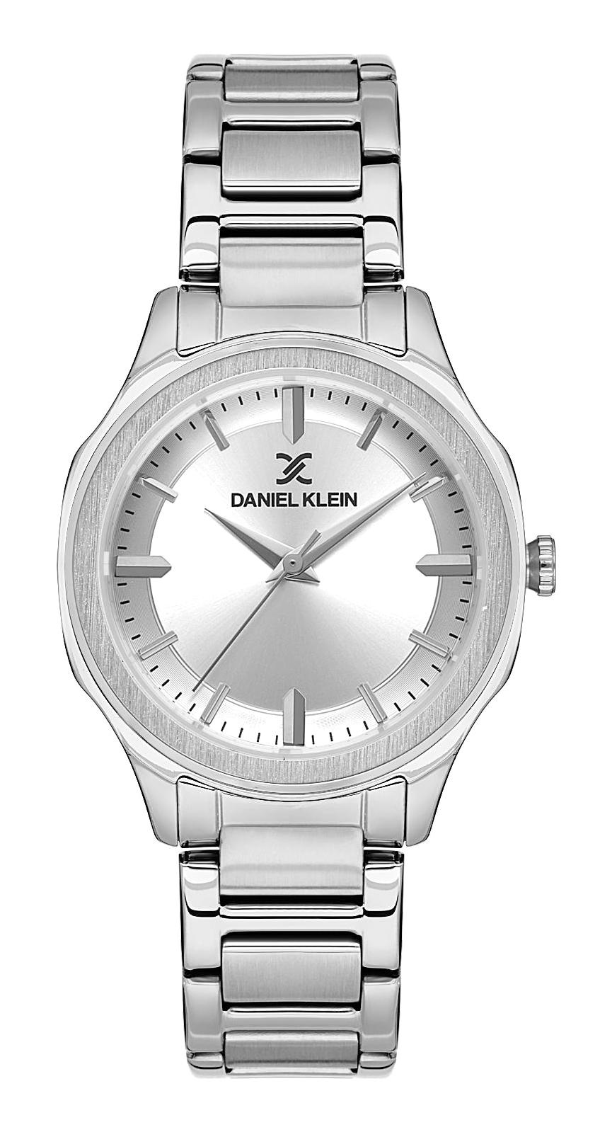 Daniel Klein DK.1.13586-1 Gri Çelik Kordon Analog Kadın Kol Saati